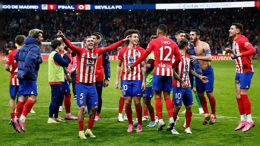El Atlético de Madrid avanza a las semifinales de la Copa del Rey